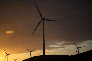Windkraftanlagen in Paterna de Rivera, Provinz Cádiz, Andalusien, Spanien - AURF01729