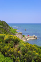 Albanien, Adriatisches Meer, Kap von Rodon, Festung von Skanderbeg - SIEF07916