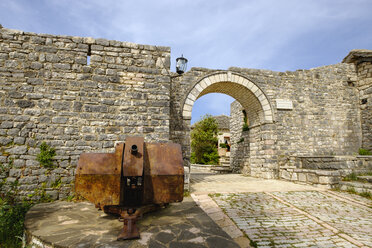 Albanien, Bezirk Vlore, Saranda, Burg Lekuresi - SIEF07957