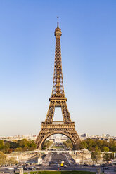 Frankreich, Paris, Eiffelturm, Pont d'lena, Place de Varsovie - WDF04801
