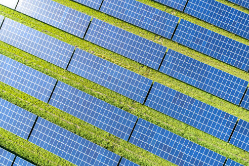 Aerial view of photovoltaic plant - MAEF12717