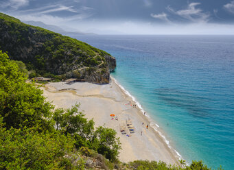 Albanien, Ionisches Meer, Albanische Riviera, Strand von Gjipe - SIEF07965