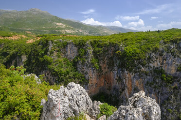 Albanien, Bezirk Vlore, Schlucht von Gjipe - SIEF07966