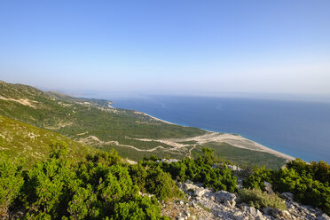 Albanien, Ionisches Meer, Albanische Riviera, Blick vom Llogara-Pass - SIEF07975