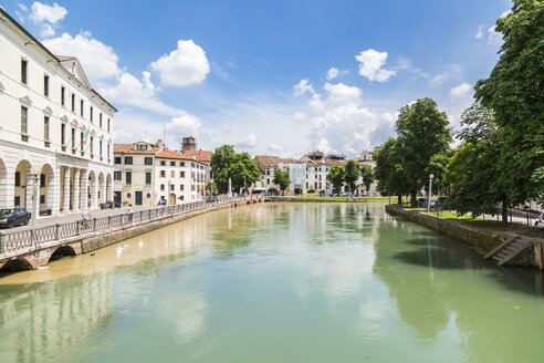 Italien, Venetien, Treviso, Fluss Sile - JUNF01135