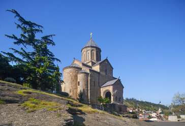 Georgien, Tiflis, Metekhi Kirche - WWF04266