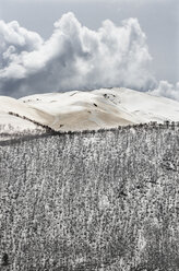 Georgien, Ushguli, Großer Kaukasus mit Schnee bedeckt - WWF04344