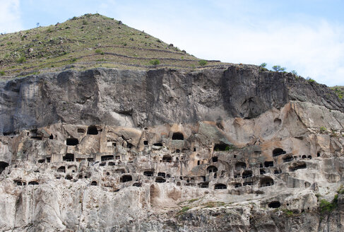 Georgia, Samtskhe-Javakheti, Cave city Vardzia - WWF04385