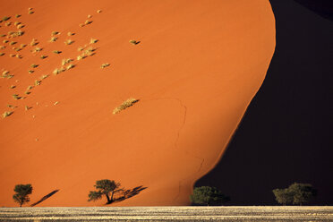 Sand dune, Sossusvlei, Namib Naukluft Park, Namib Desert, Namibia, Africa - AURF02384