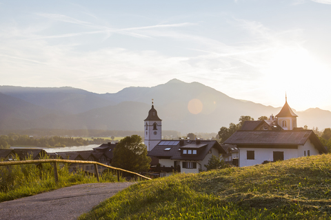 Österreich, Bundesland Salzburg, Salzkammergut, St. Wolfgang am Wolfgangsee, lizenzfreies Stockfoto