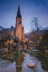 Schlosskirche, Interlaken, Kanton Bern, Schweiz - AURF03955