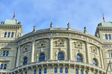 Schweiz, Bern, Bundeshaus, Südfassade - JEDF00323