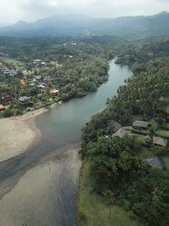 Indonesien, Bali, Luftaufnahme der Insel - KNTF01241