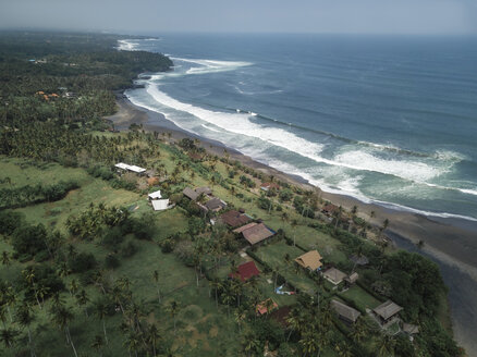 Indonesien, Bali, Luftaufnahme von Balian Beach - KNTF01244