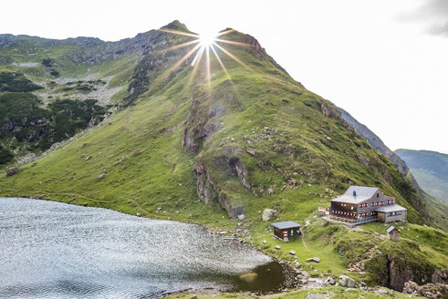 Österreich, Tirol, Fieberbrunn, Wildseeloder mit Wildsee - PSIF00062