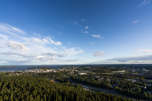 Finnland, Kuopio, Blick vom Puijo-Turm - KKAF01731