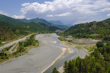 Albanien, Kreis Lezhe, bei Rubik, Fluss Fan - SIEF08007