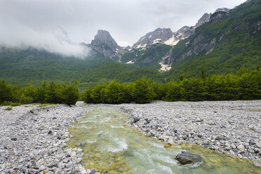 Albania, Kukes County, Albanian Alps, Valbona National Park, Valbona river - SIEF08016