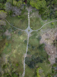 Indonesia, Bali, Aerial view of park - KNTF01336