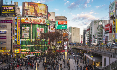 Street scene in the Shinjuku district of Tokyo, Japan - AURF04022