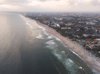 Indonesien, Bali, Luftaufnahme von Padma Beach - KNTF01378