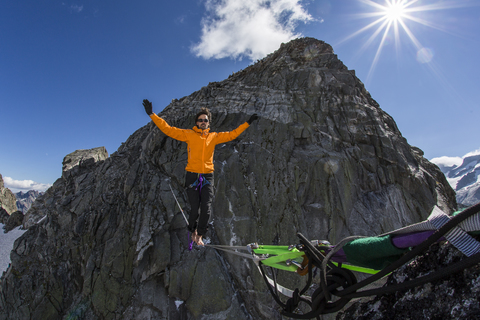 Alpine Hochlinie, lizenzfreies Stockfoto