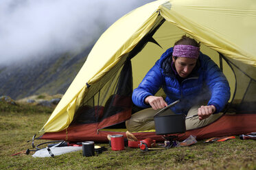 Rucksacktourismus in Alaska Talkeetna Mountains - AURF04302