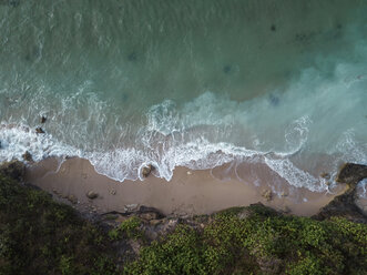 Indonesia, Bali, Aerial view of Pandawa beach - KNTF01436