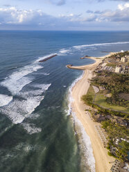 Indonesia, Bali, Nusa Dua, Aerial view of Nikko beach - KNTF01471