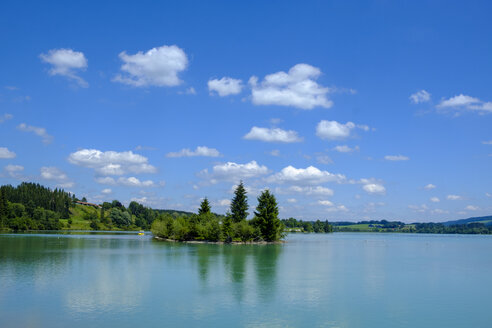 Deutschland, Bayern, Ostallgäu, Lechstausee - LBF02068