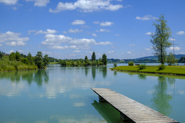 Deutschland, Bayern, Ostallgäu, Lechstausee - LBF02069