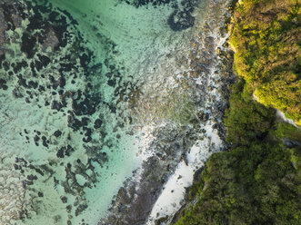 Indonesien, Bali, Luftaufnahme von Green Bowl Strand - KNTF01575