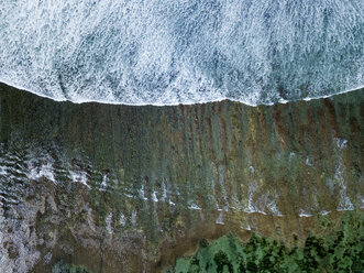 Indonesia, Bali, Aerial view of Karma beach - KNTF01613