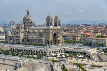 Frankreich, Provence-Alpes-Cote d'Azur, Marseille, Kathedrale La Major und Place de la Major - FRF00743