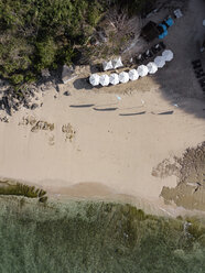 Indonesia, Bali, Aerial view of Melasti beach - KNTF01630