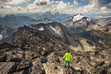 Climbing Mount Marriot, British Columbia, Canada. - AURF05127