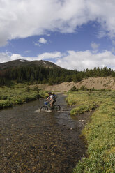 Mountainbike-Touren in den südlichen Chilcotin-Bergen, Gold Bridge, British Columbia - AURF05375