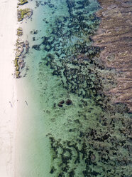 Indonesien, Bali, Luftaufnahme des Strandes Karma Kandara - KNTF01647