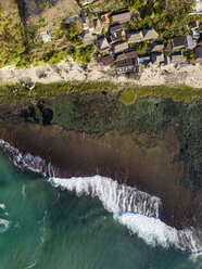 Indonesien, Bali, Luftaufnahme von Bingin Strand - KNTF01699