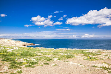 Italy, Puglia, Polognano a Mare, view to horizon - FLMF00031