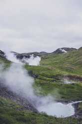 Island, Reykjadalur-Tal, Heiße Quellen - MMAF00557