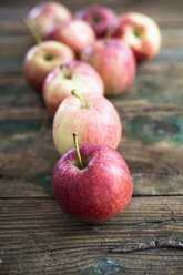 Apples for preparing Apple Pie on wood - GIOF04483