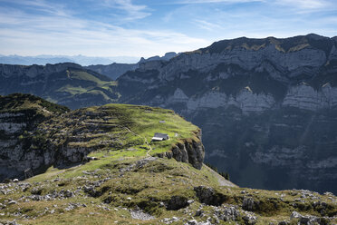Schweiz, Appenzell, Alp Chlus auf dem Zislerberg in den Appenzeller Alpen - ELF01921
