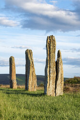 Great Britain, Scotland, Orkney, Mainland, Ring of Brodgar, neolithic stone circle - ELF01926