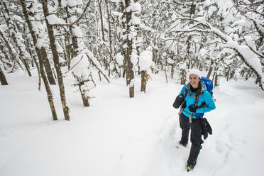 Winter hiking in teh White Mountains of New Hampshire - AURF05717