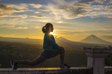 Young woman doing yoga - AURF05812