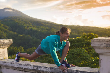 Young woman doing yoga - AURF05813