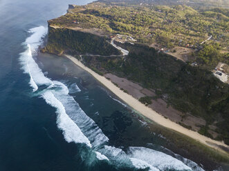 Indonesia, Bali, Aerial view of Nyang Nyang beach - KNTF01789