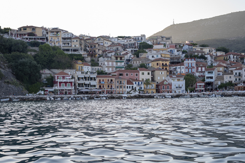 Griechenland, Stadtbild von Parga, lizenzfreies Stockfoto