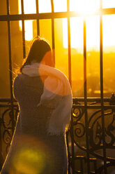 Woman at sunset - AURF06099